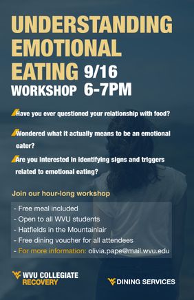 Understanding Emotional Eating Workshop Flyer